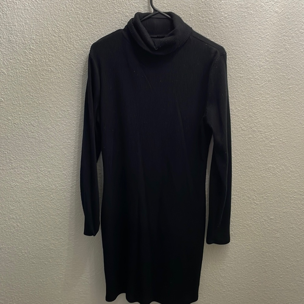 Turtleneck dress